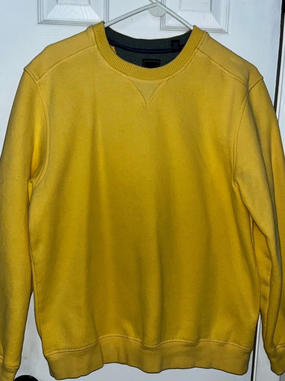 Arrow Men's Bright Yellow Crewneck Sweatshirt